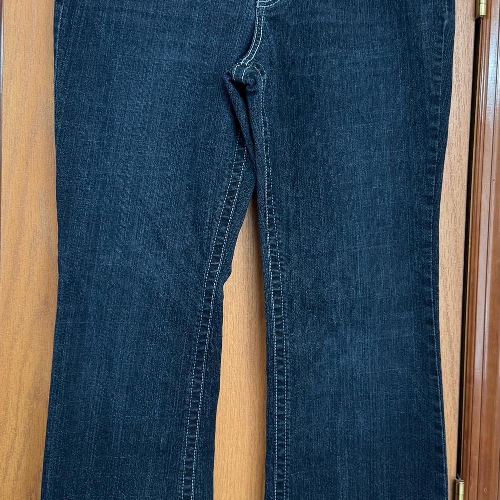 a.n.a Women's Dark Blue Boot Cut Jeans size 16S